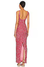 Janhvi Maxi in Hot Pink
