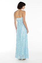 Supreme Extreme Balconette Gown in Aqua Spritz