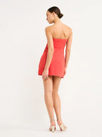 Spoerri Mini Dress in Red