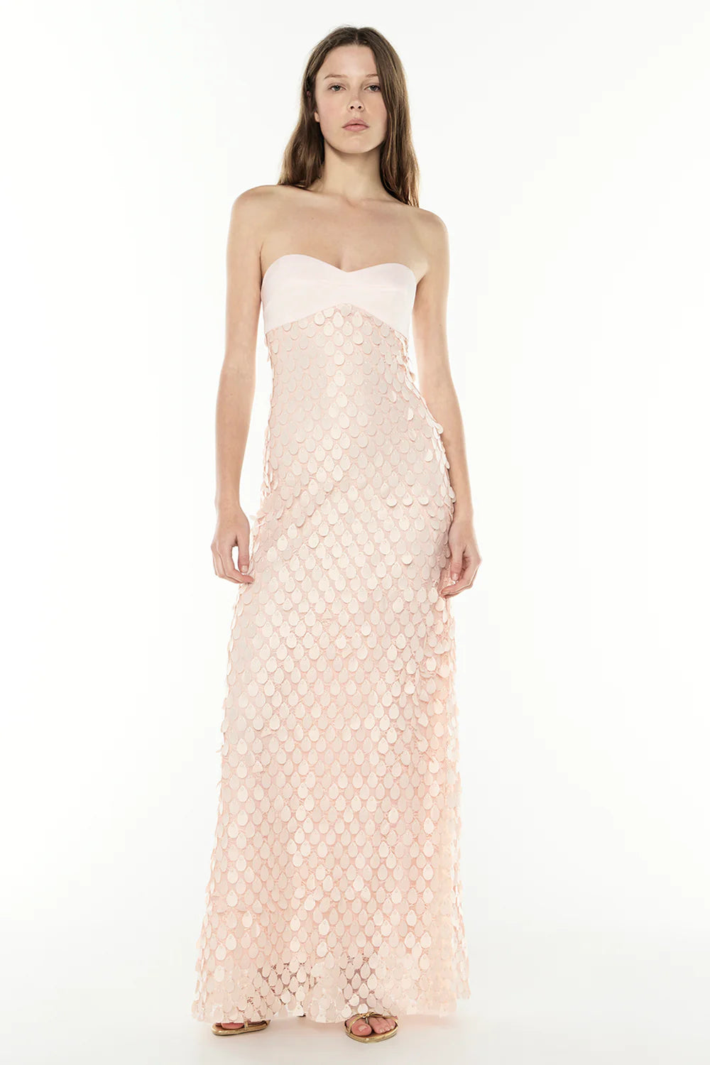 Supreme Extreme Balconette Gown in Rosewater