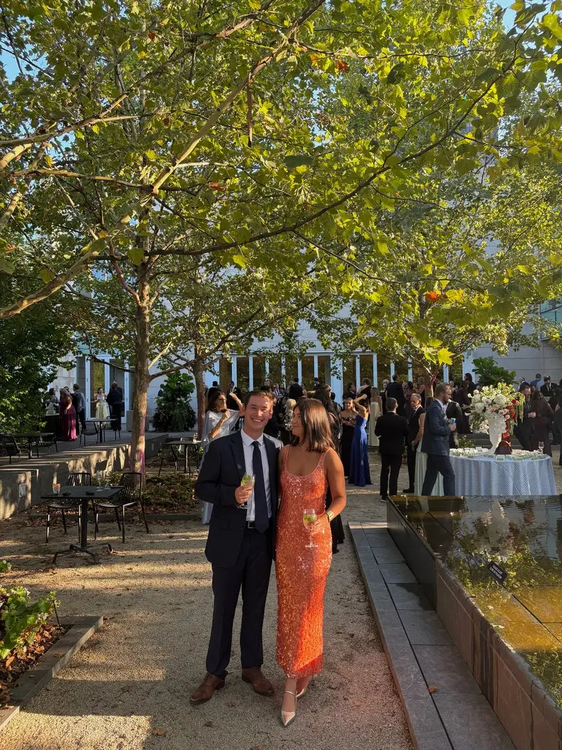 Bex Tank Maxi Dress in Orange