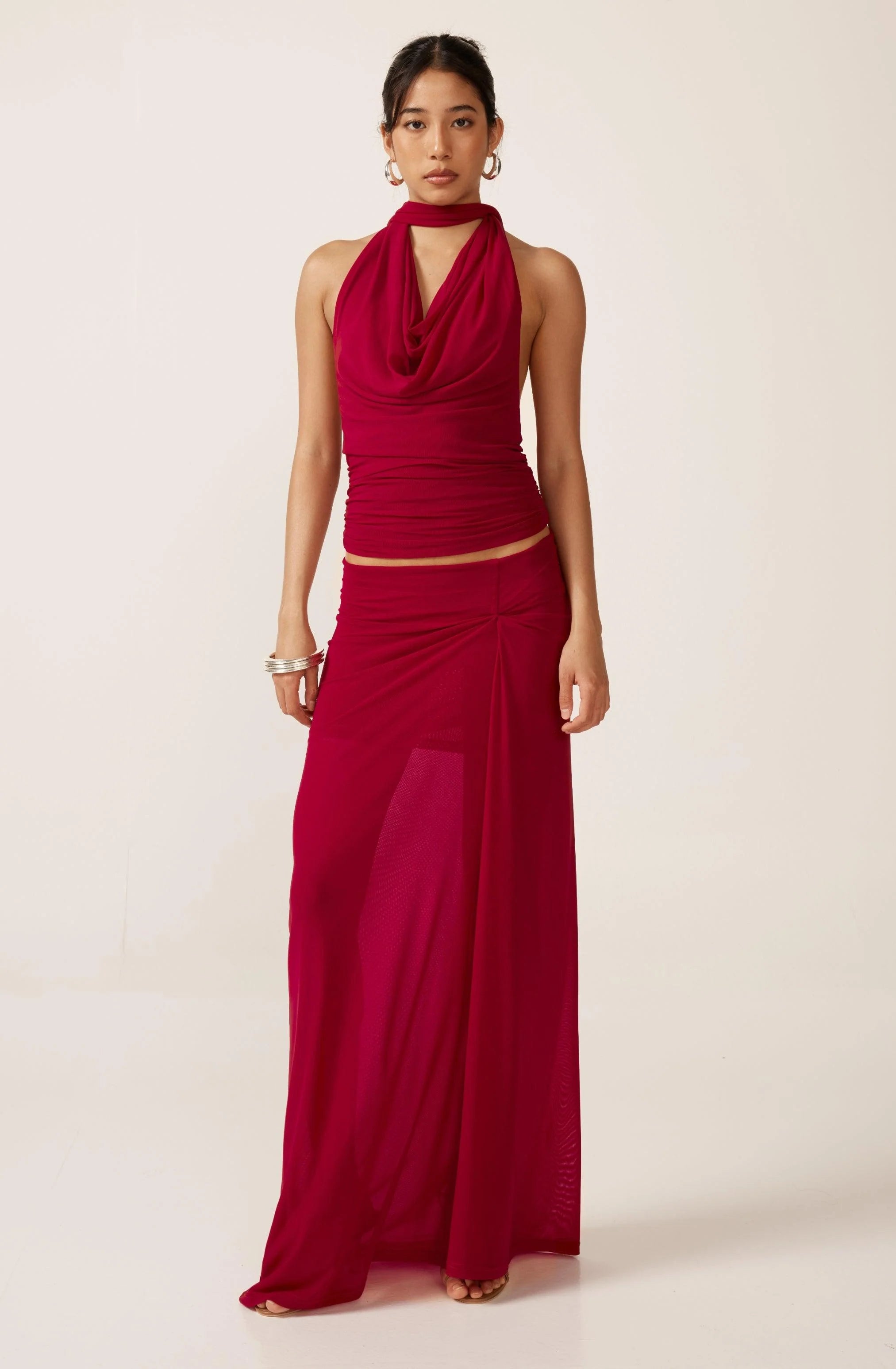 Prim Set in Burgundy