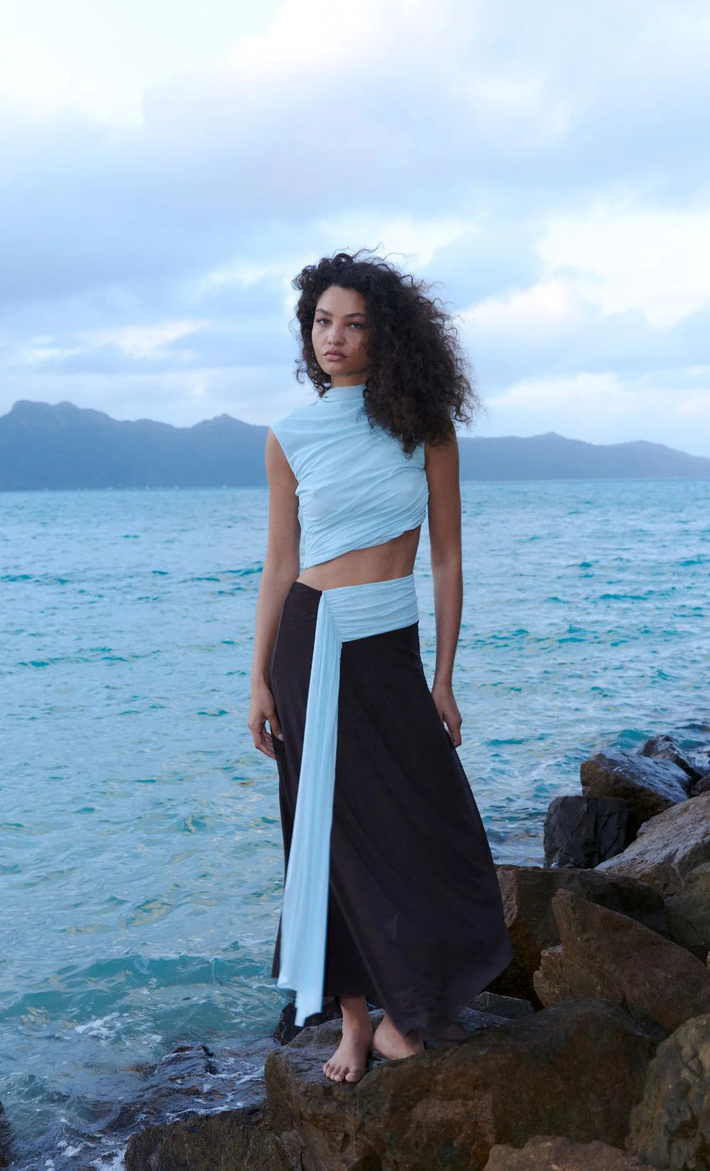 Conni Asym Midi Dress