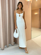 Elfie Maxi Dress in Ivory