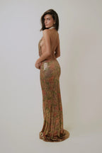 Liana Gown in Fleuir Sequin