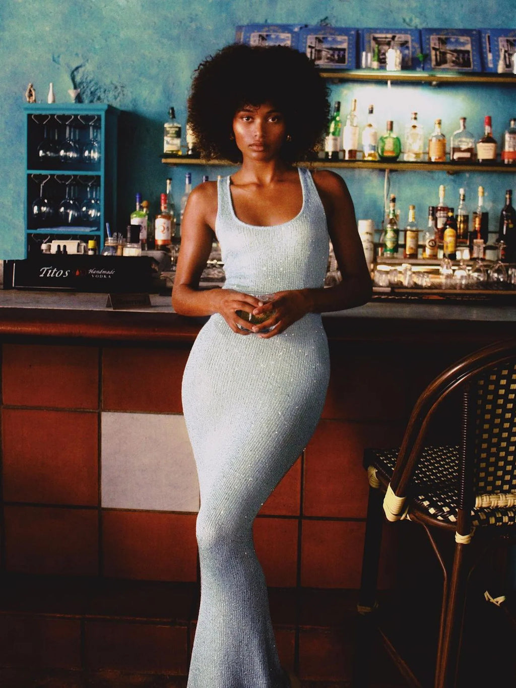 Ana Sequin Maxi Dress