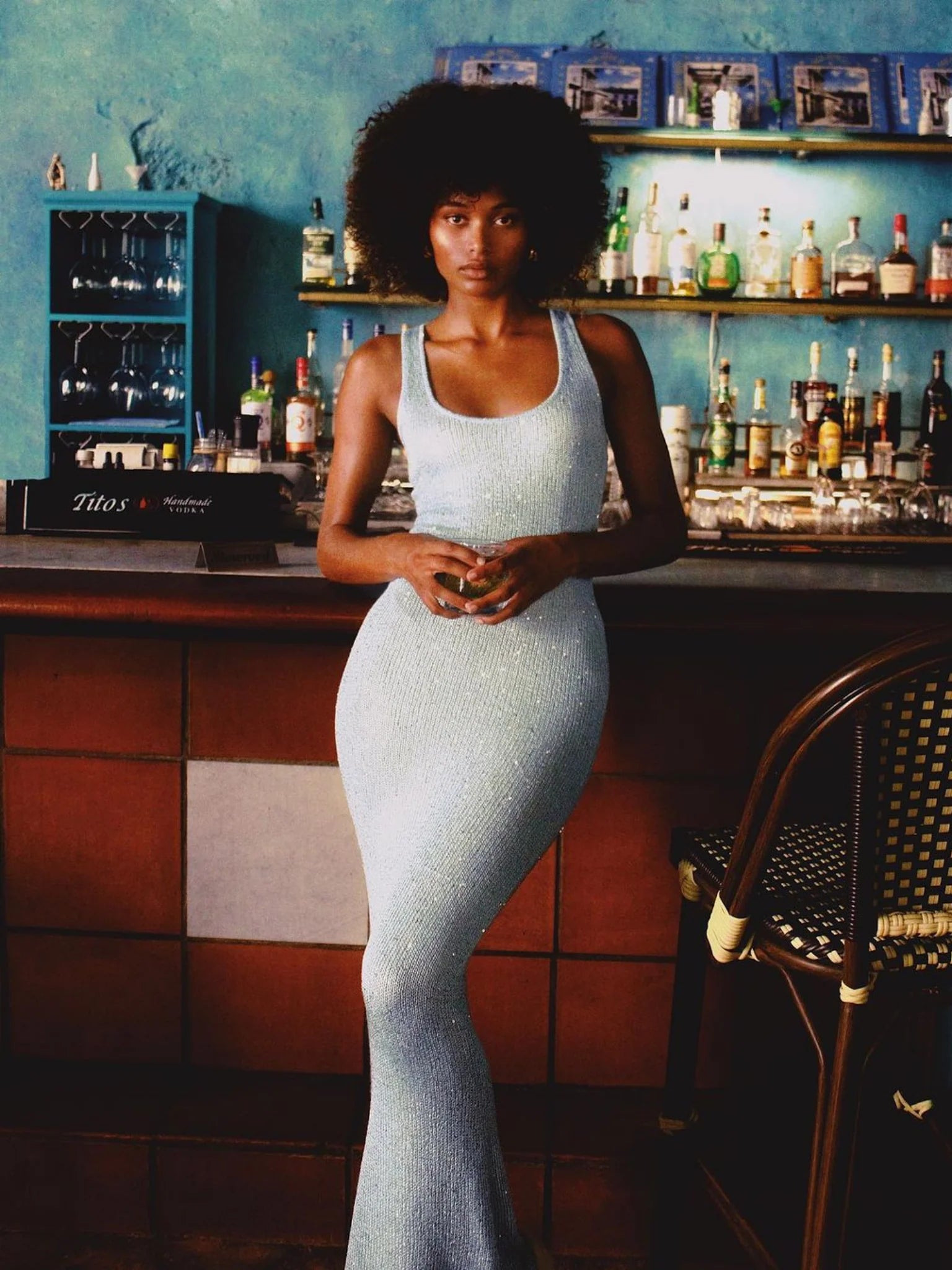 Ana Sequin Maxi Dress