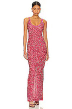 Janhvi Maxi in Hot Pink