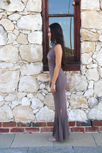Maya Dress in Cacoa