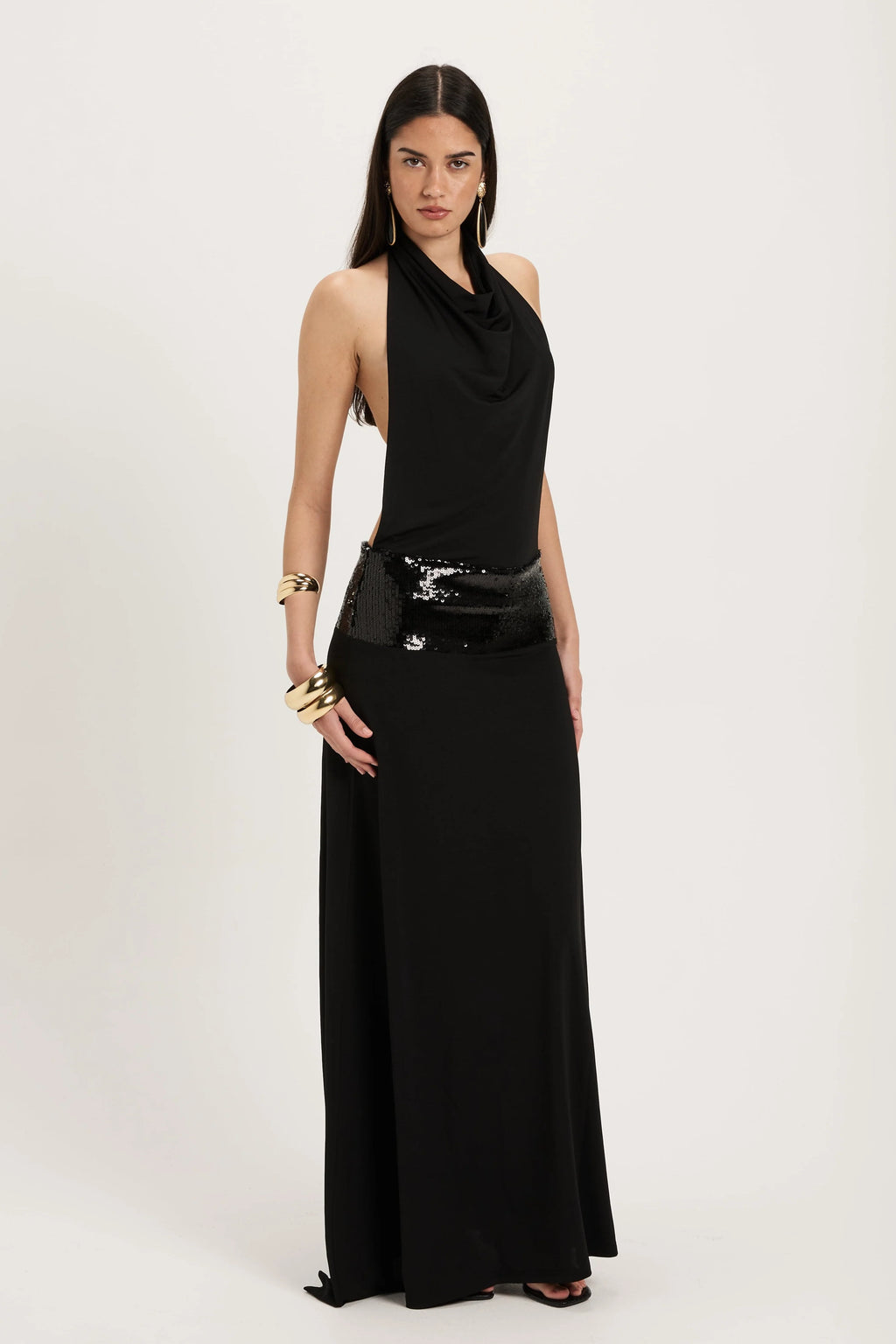 Adele Gown - Black