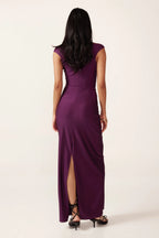 Passable Dress in Plum