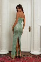 Elizabeth Dress in Malachite