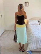 Lucy Midi Dress in Mirage