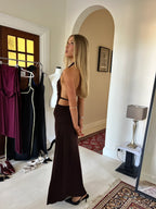 Nadia Dress Brown