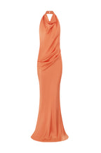 The Gaia Gown in Papaya