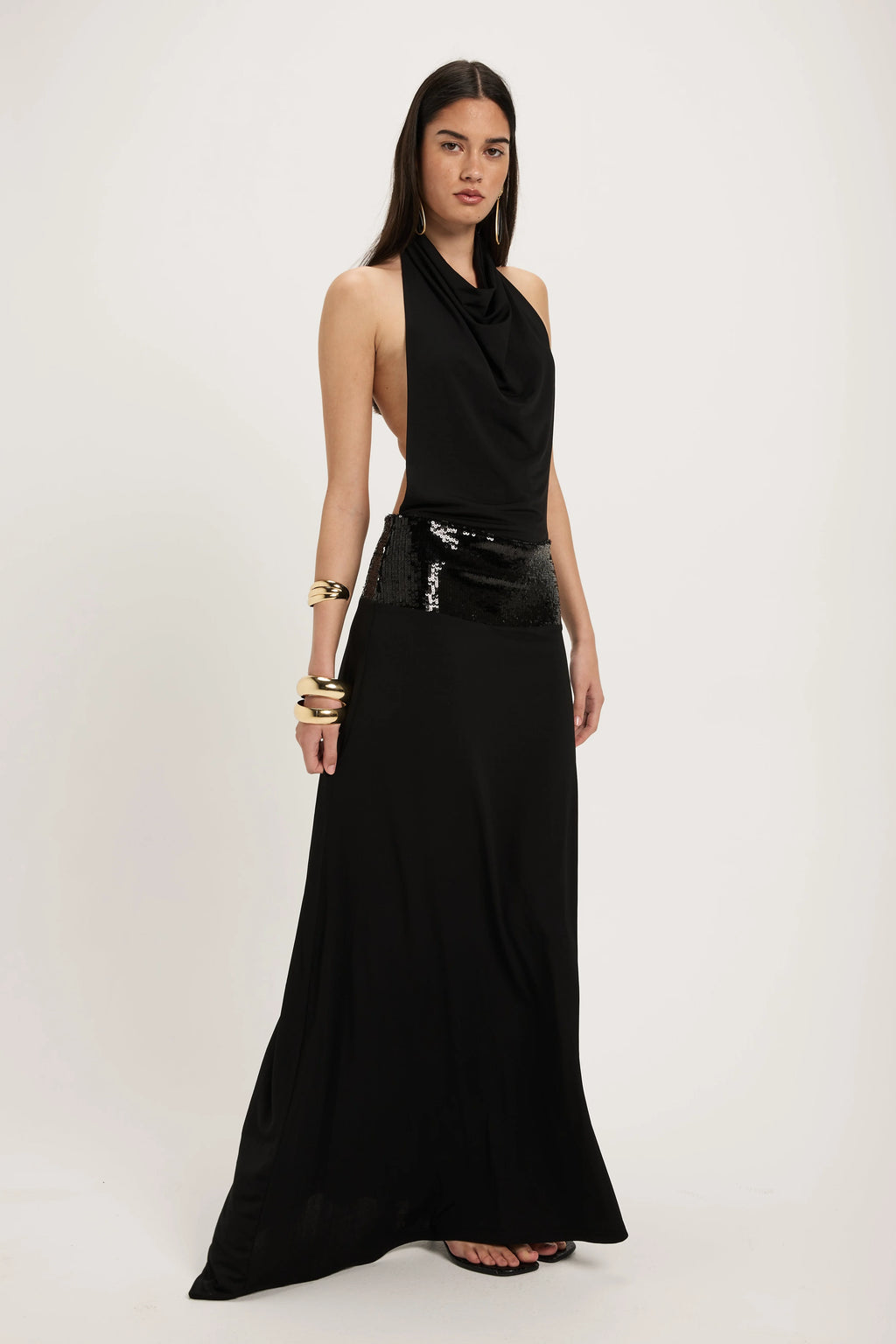 Adele Gown - Black