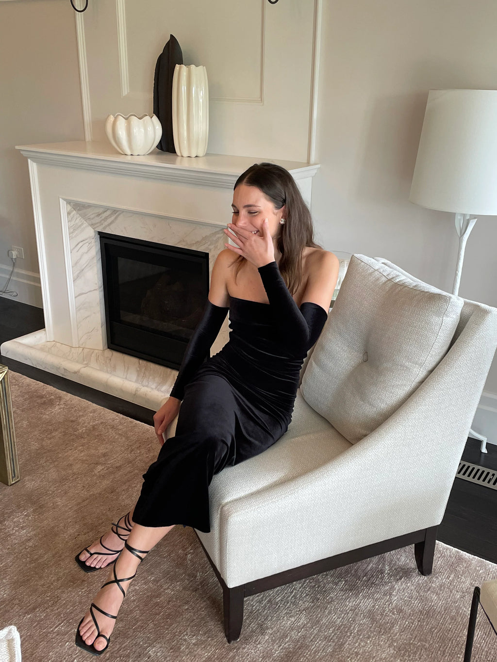 Camryn Maxi Dress and Sleeves