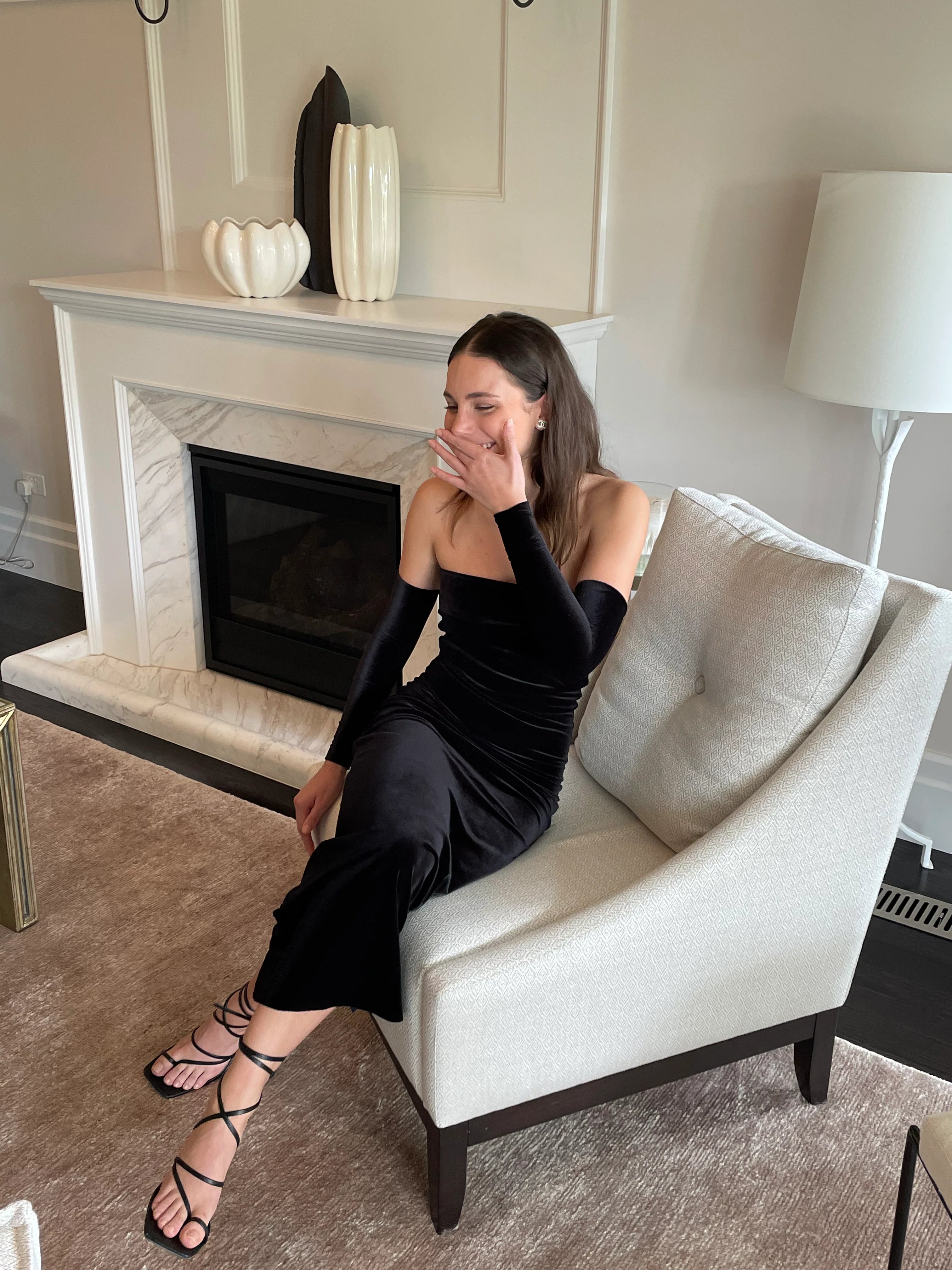 Camryn Maxi Dress and Sleeves