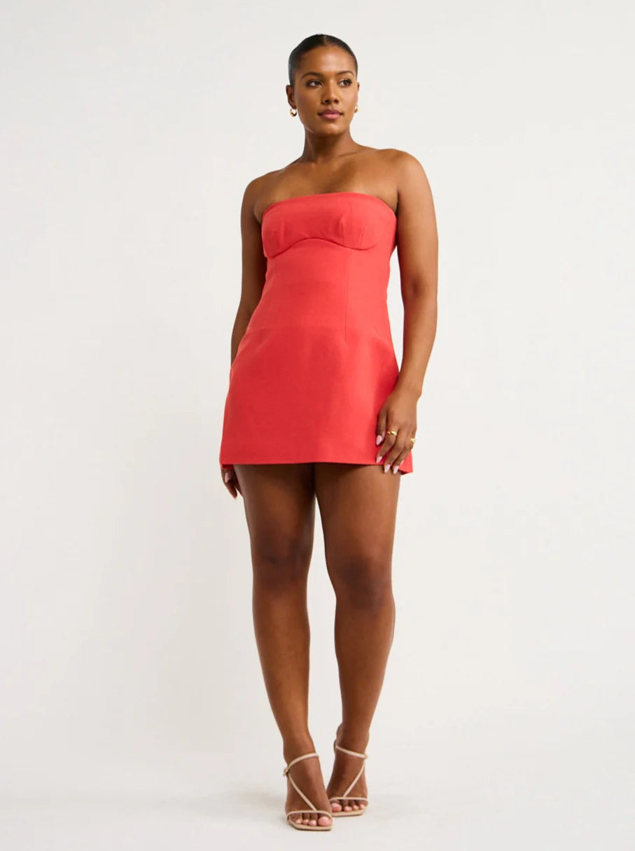 Spoerri Mini Dress in Red