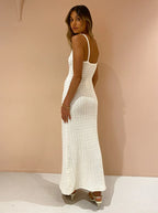 Elfie Maxi Dress in Ivory