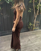 Nellie Set in Brown