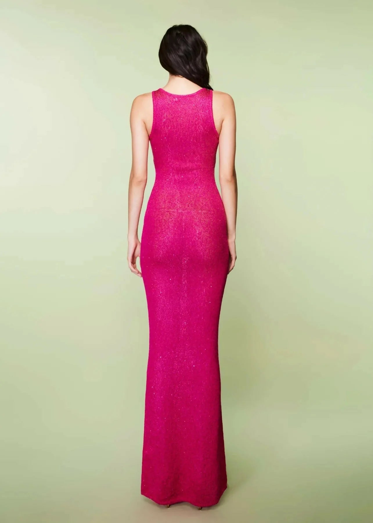 Natalie Dress in Fuchsia