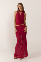 Prim Set in Burgundy