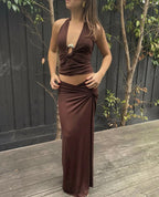 Nellie Set in Brown