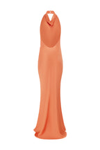 The Gaia Gown in Papaya
