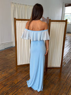 Physllis Dress in Baby Bue