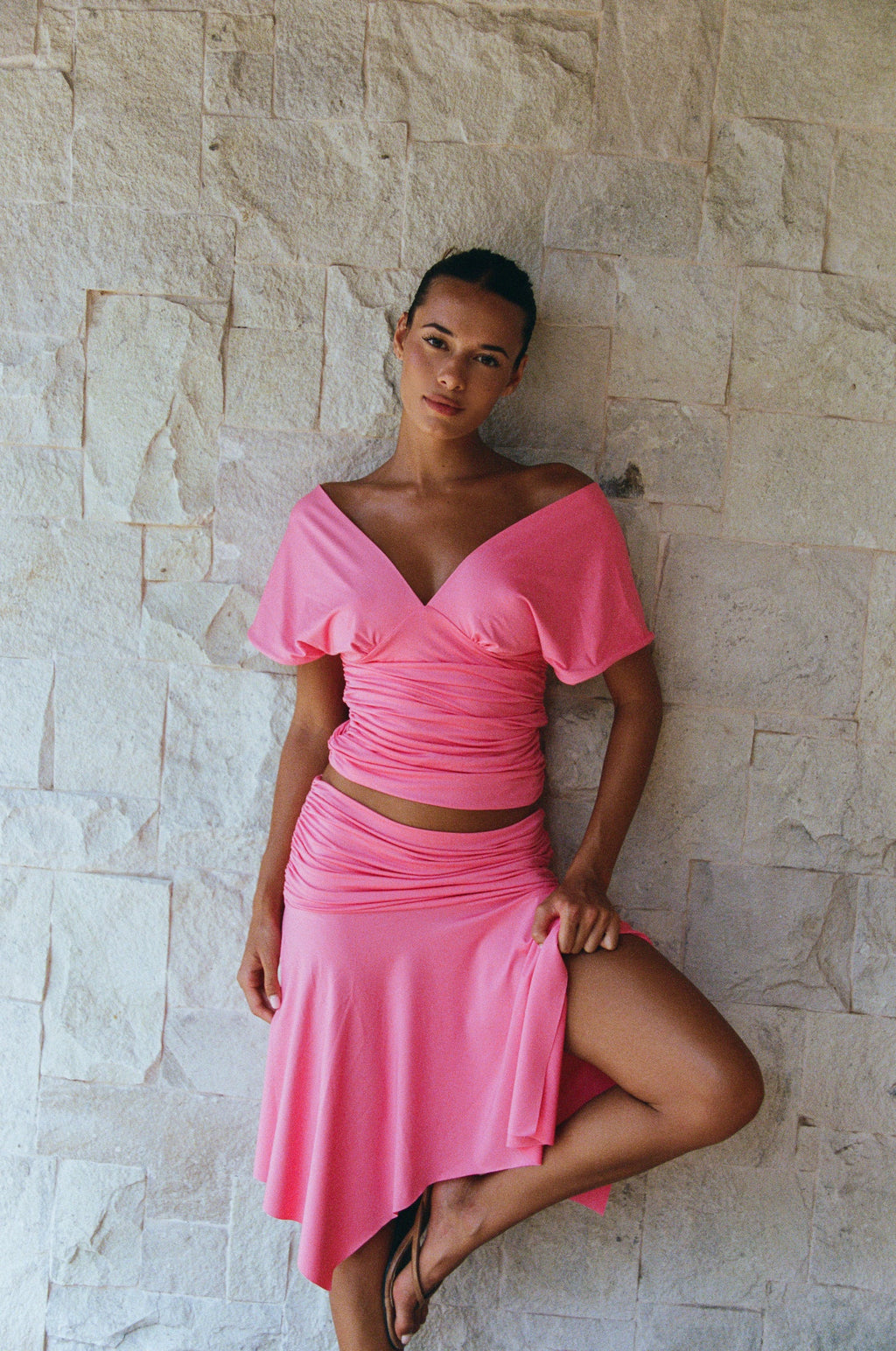Andi Set in Coral