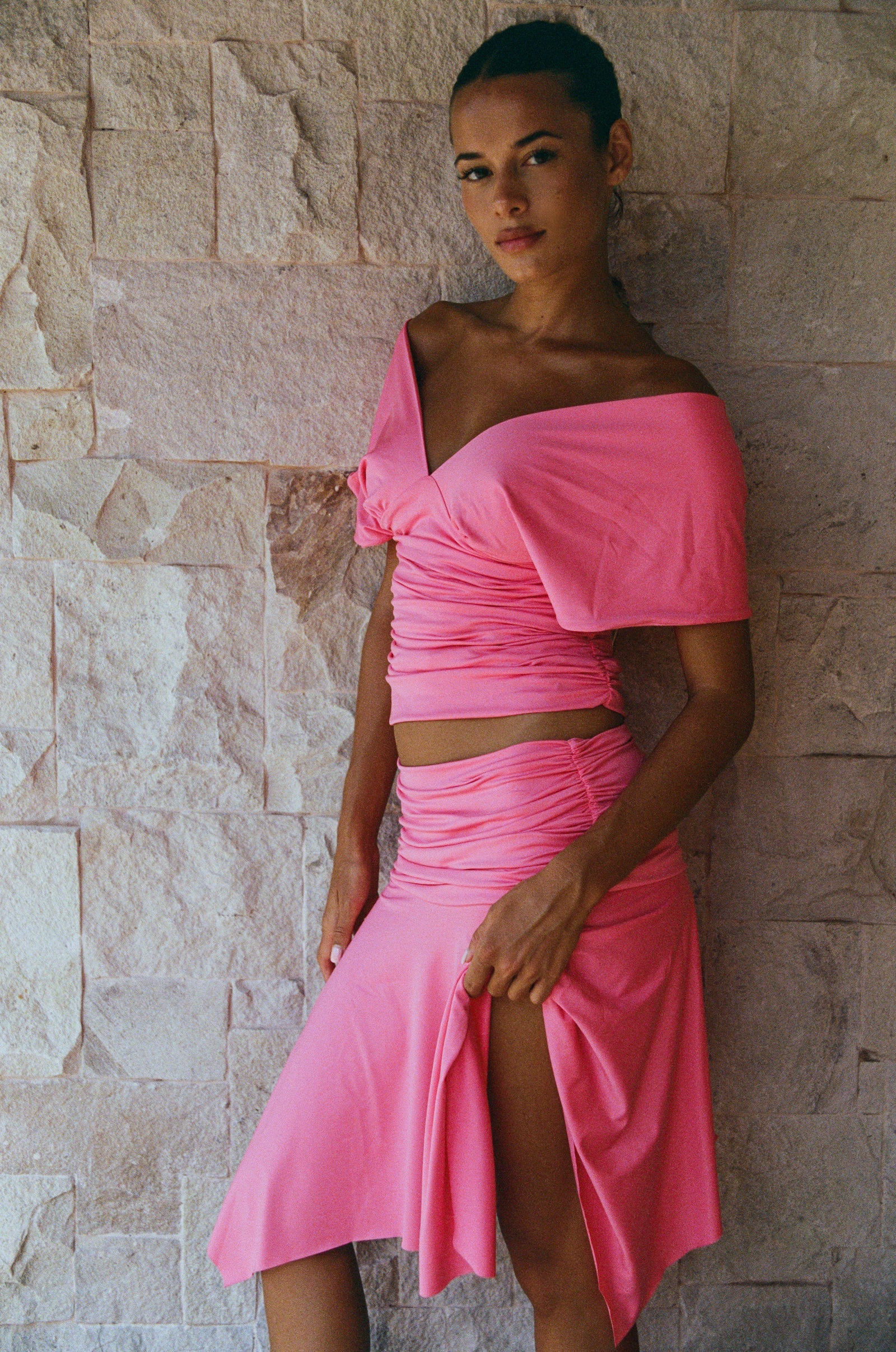 Andi Set in Coral
