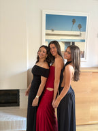 Santina Maxi Dress in Black