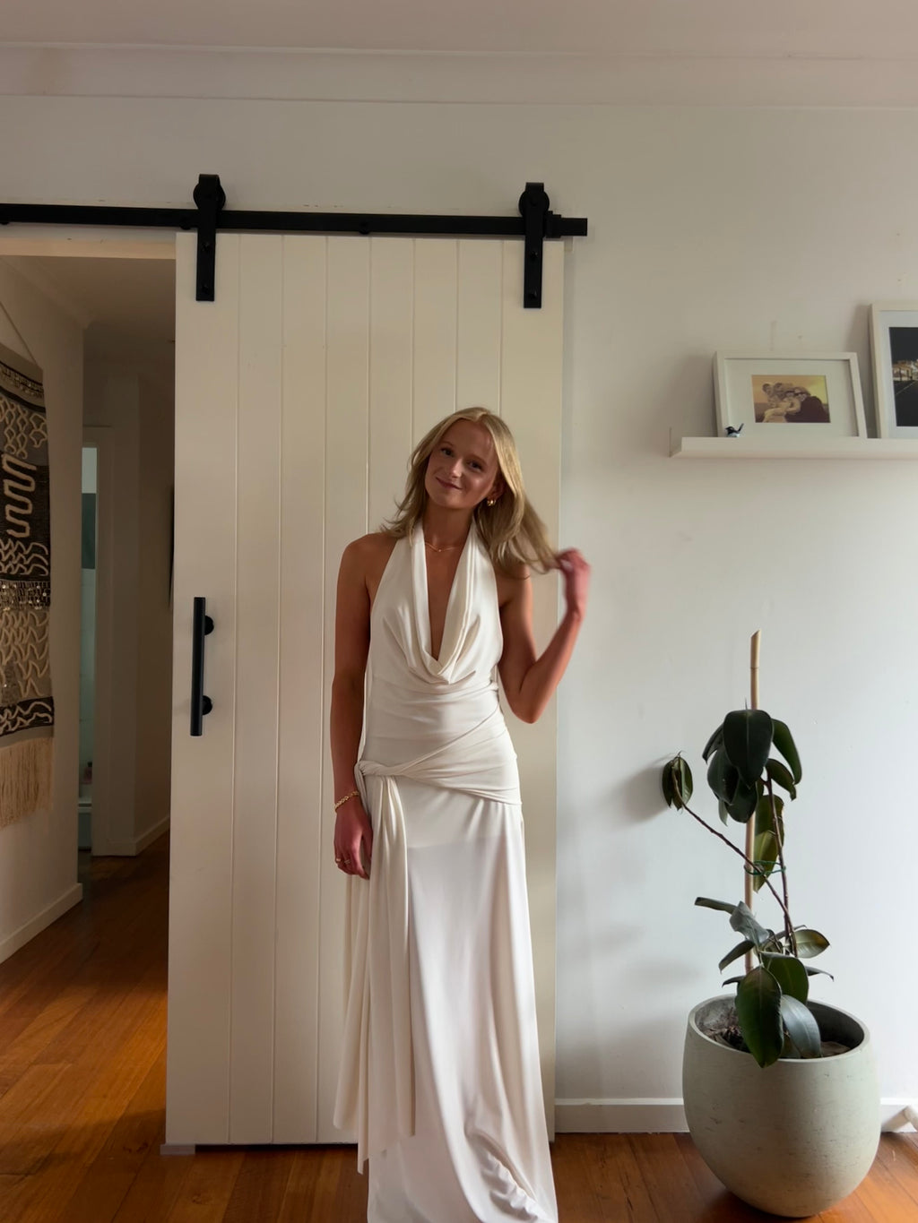 Nadia Dress Ivory