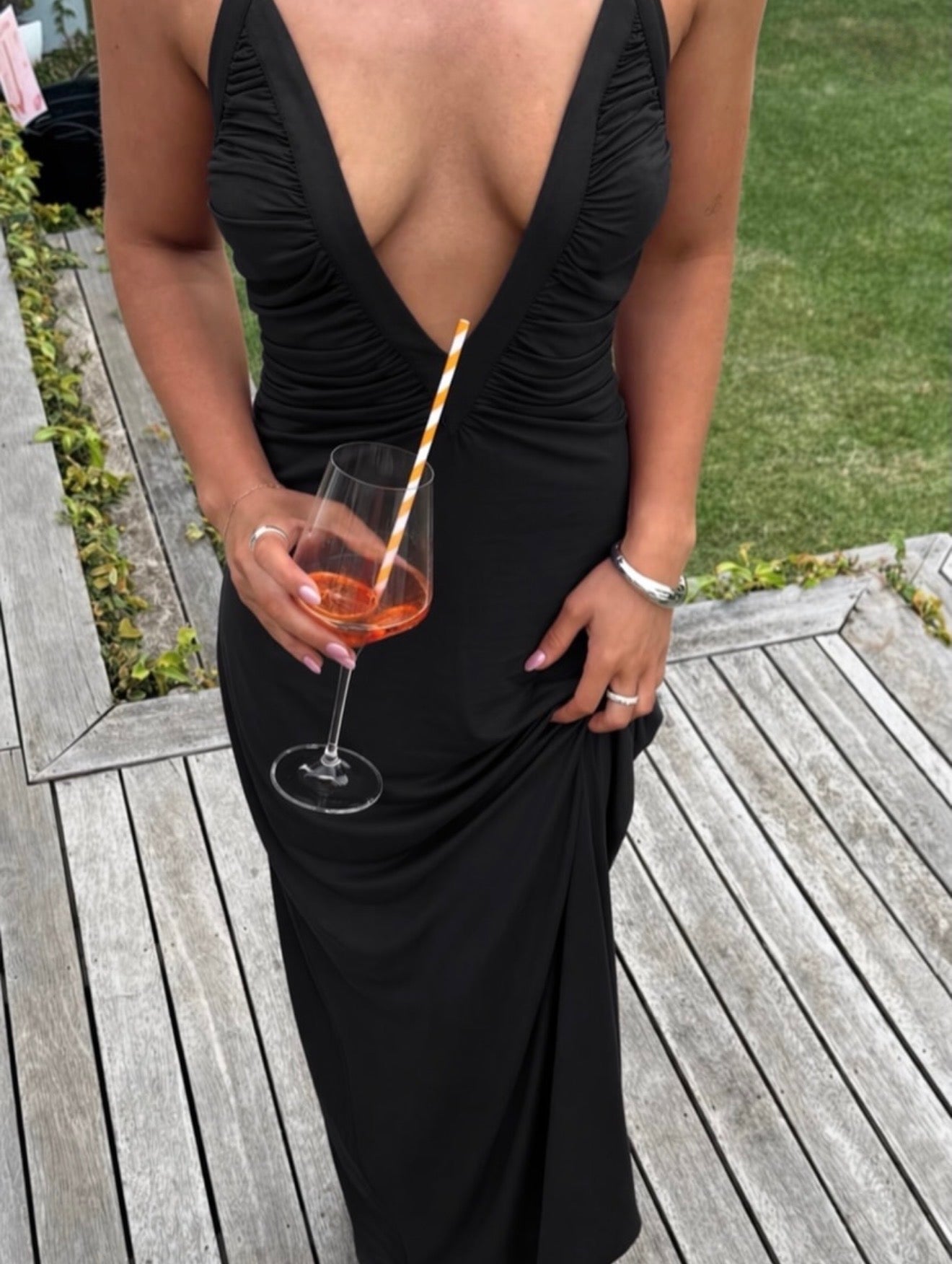 Angelina Maxi in Black