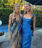 Balconette Gown in Azul