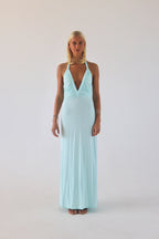 Angelina Maxi in Aqua