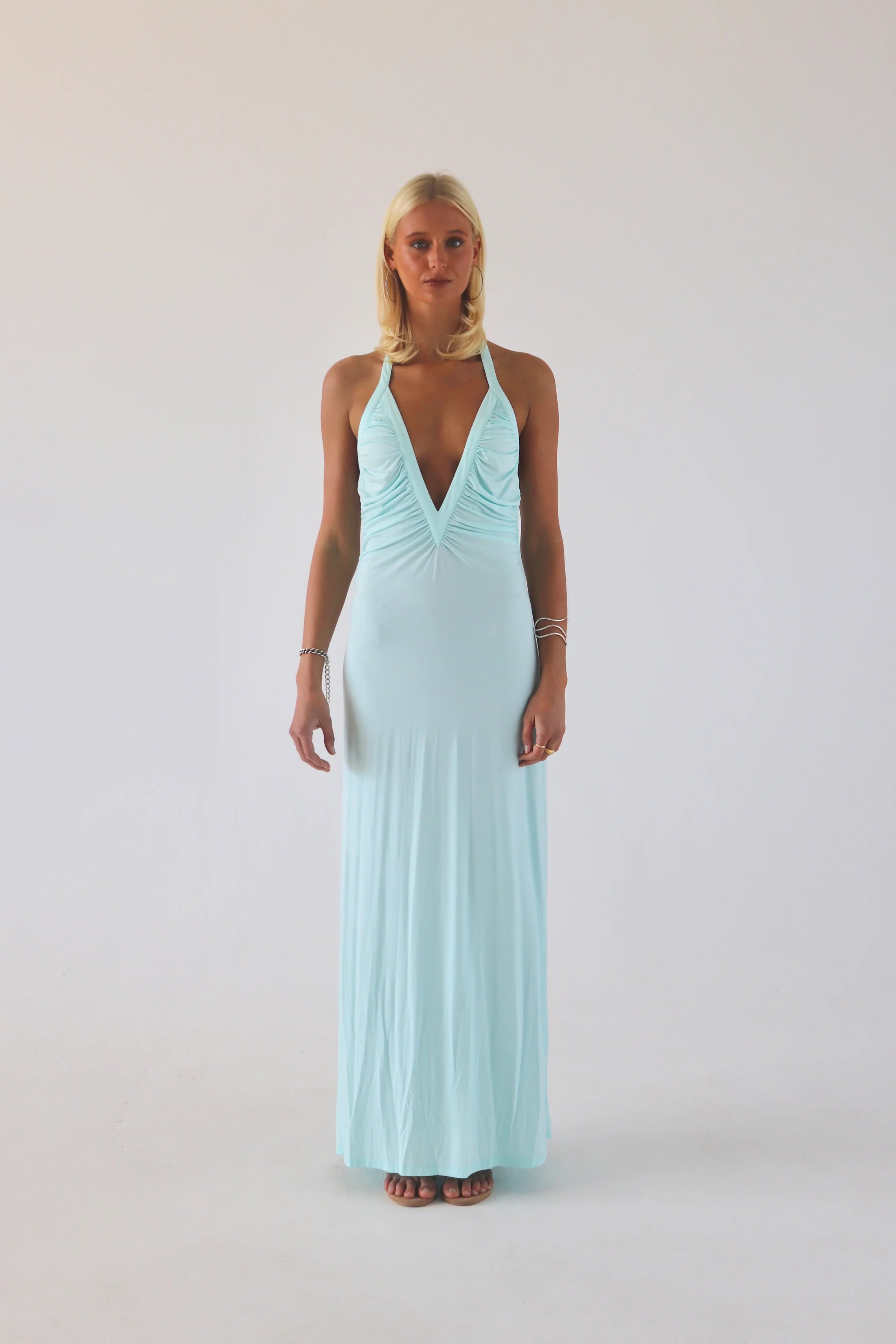 Angelina Maxi in Aqua