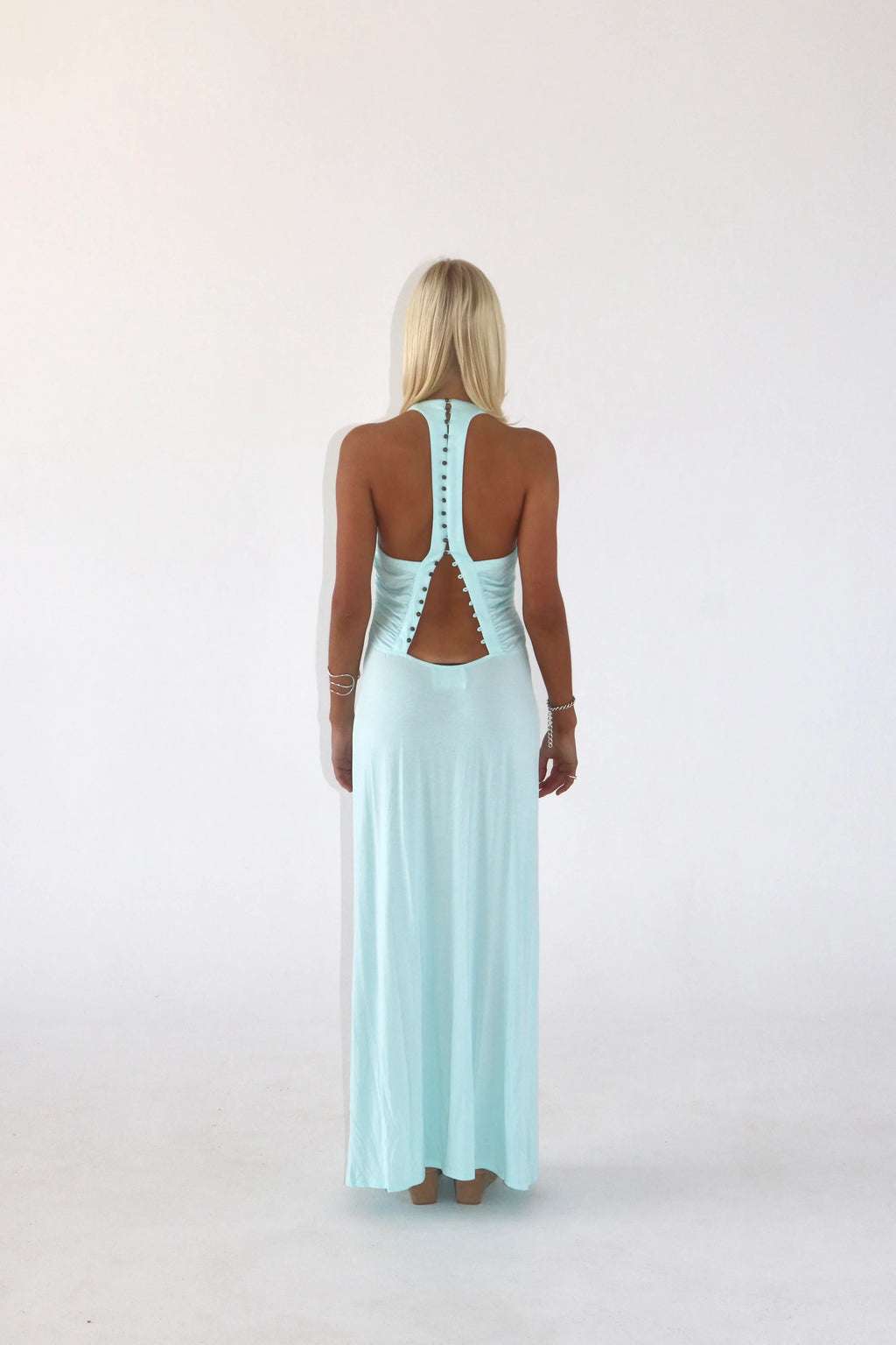 Angelina Maxi in Aqua