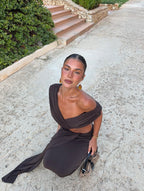 Celia Set in Chocolate