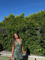 Liana Dress in Seafoam Sequin