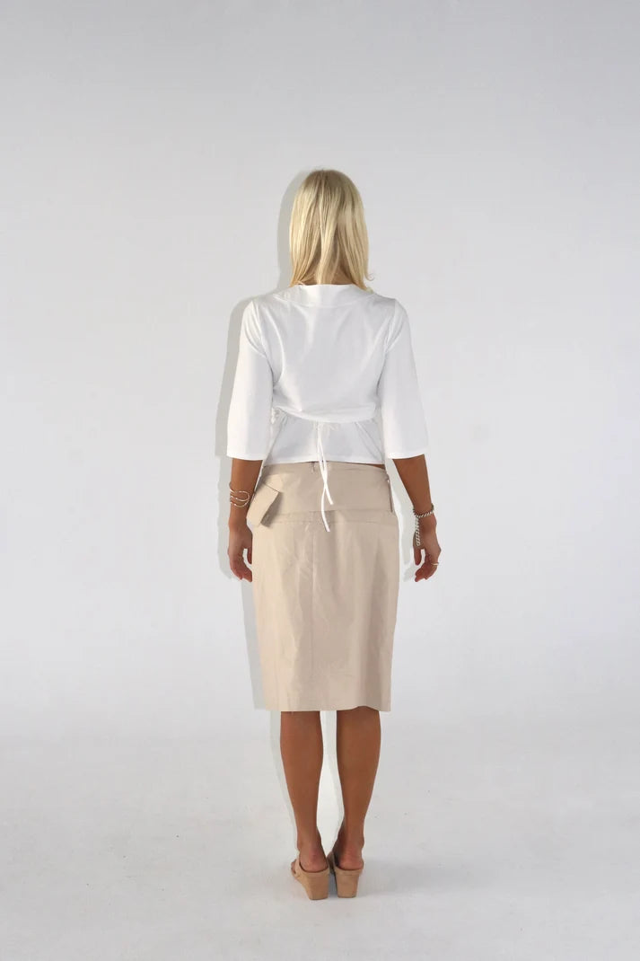 Margot Skirt in Sand