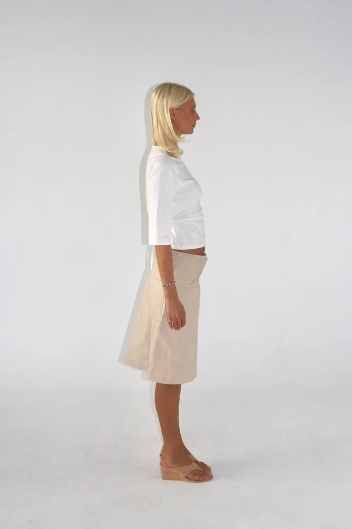 Margot Skirt in Sand