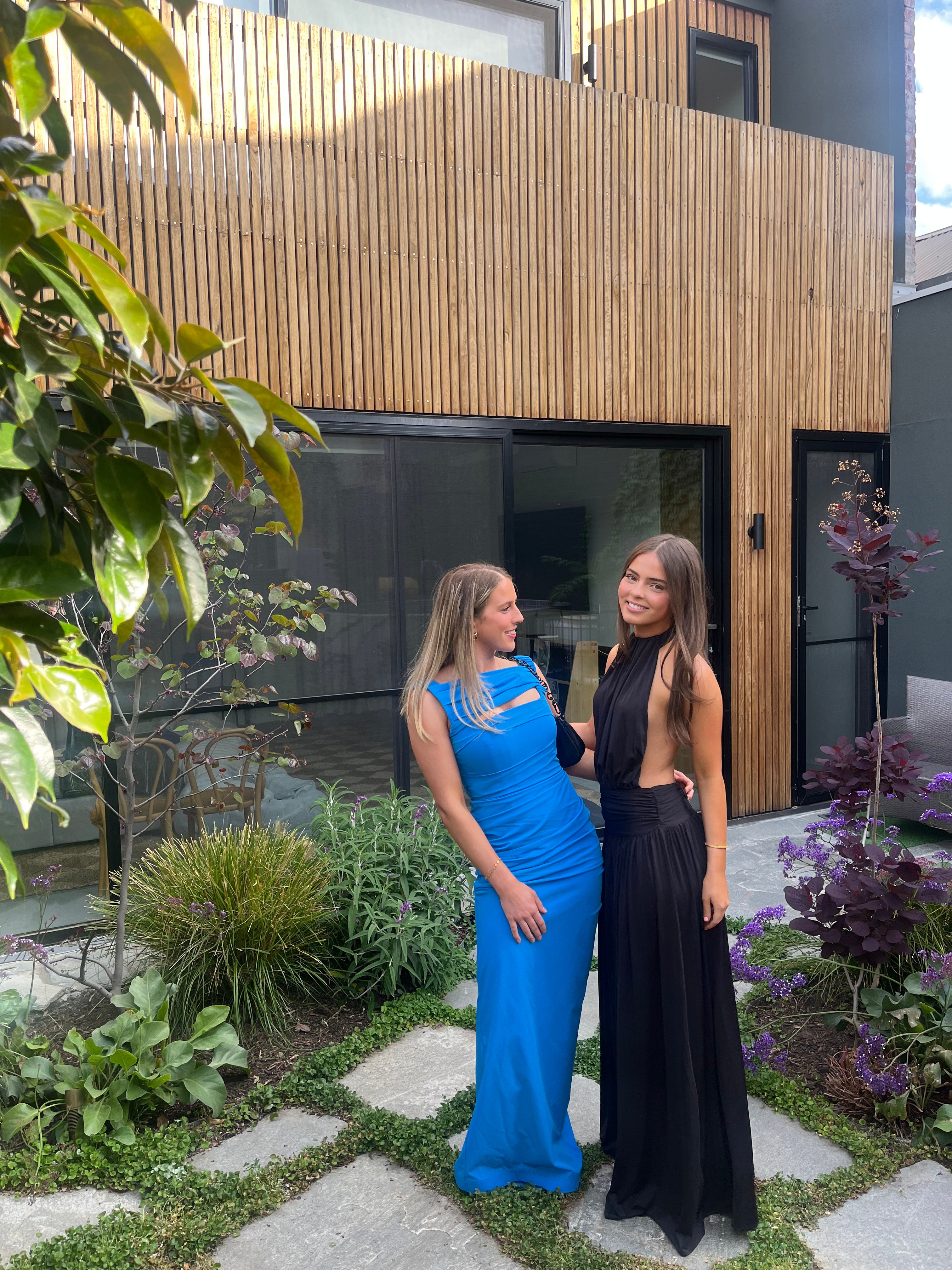 Santina Maxi Dress in Black