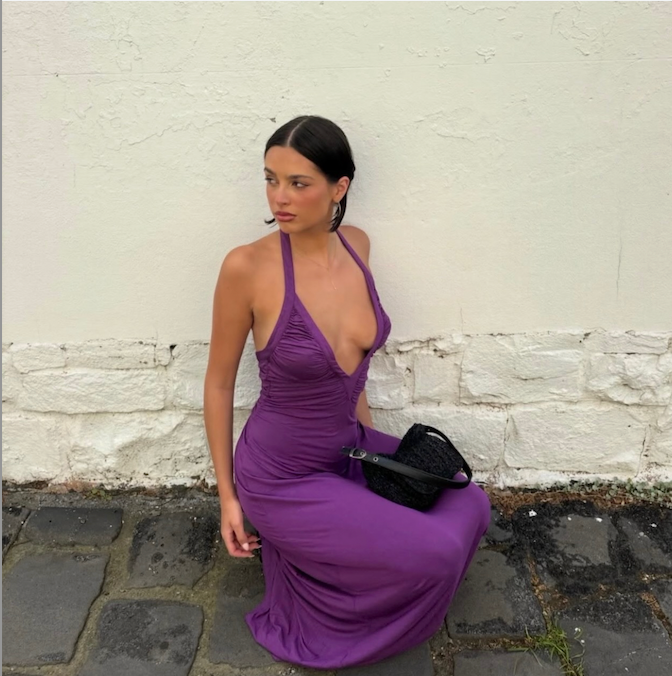 Angelina Maxi in Uva