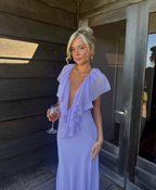 Clover Gown in Lavender
