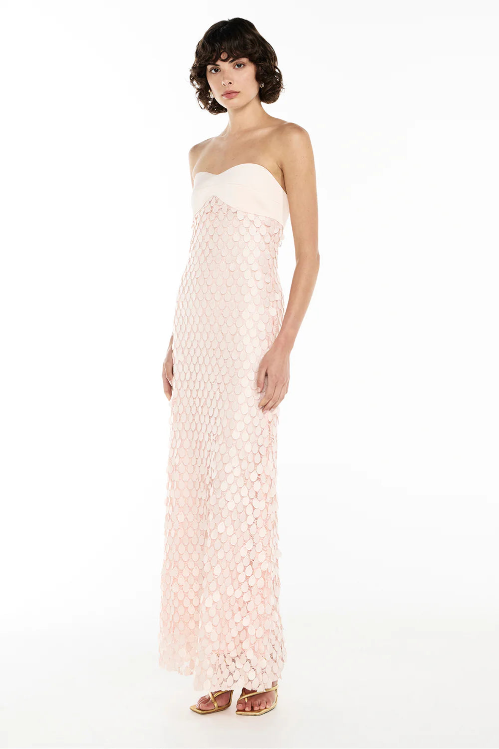 Supreme Extreme Balconette Gown in Rosewater