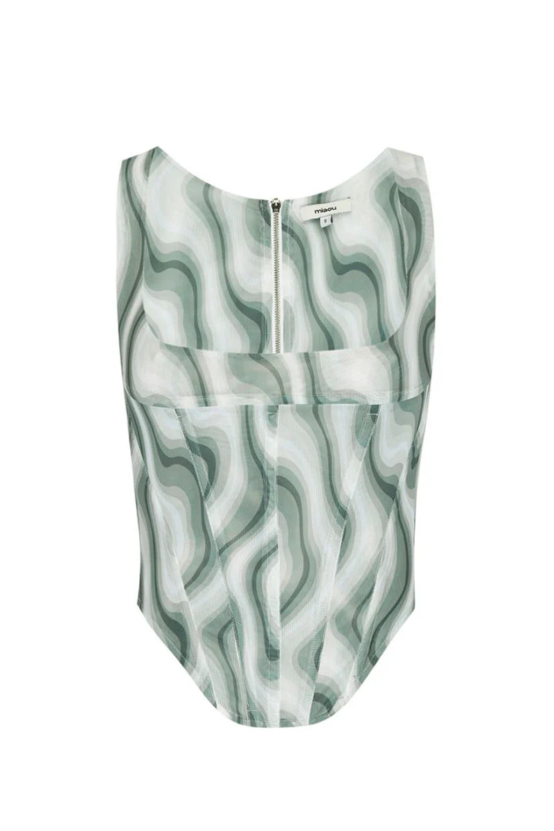 Campbell Corset and Moni Skirt in Swerve