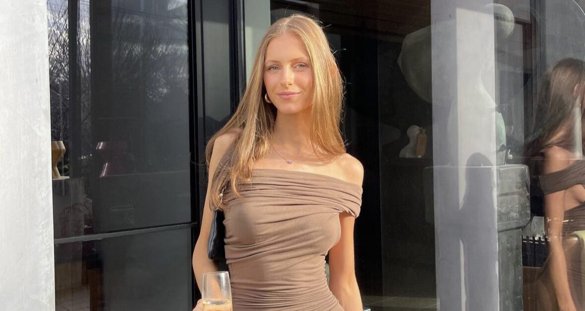 Entire Studios Pillar Dress in Moss