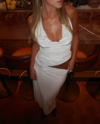 Goldie Top and Martini Maxi in Ivory